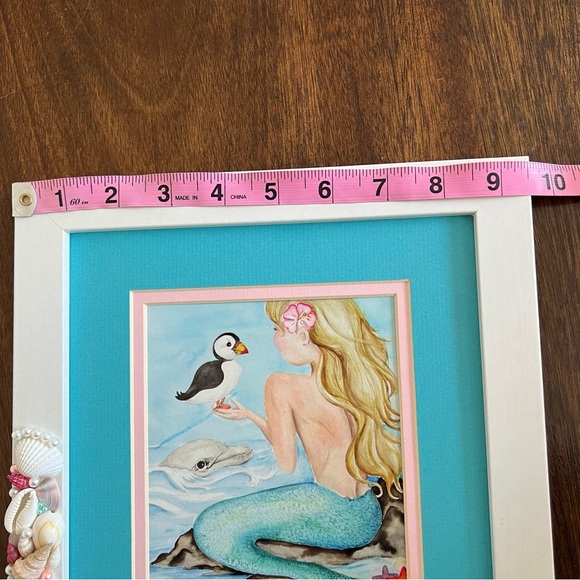 Framed mermaid picture - Picture 4 of 7